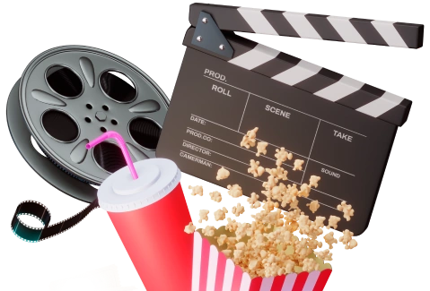 Поп корн, кола