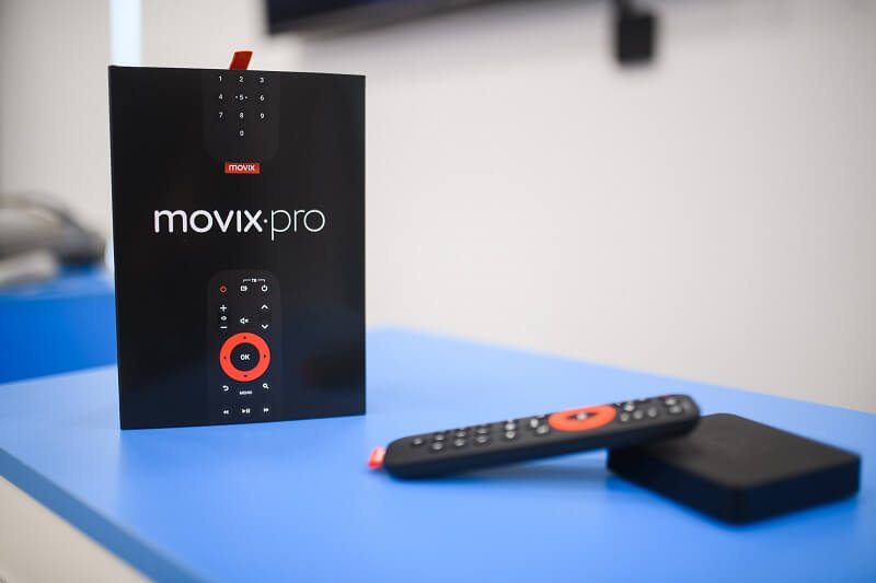 Movix Pro Voice от Дом.ру в посёлок Рябиновка